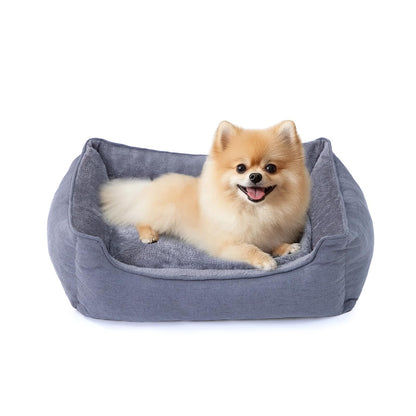 Makigued Medium Orthopedic Dog Bed with Memory Foam Waterproof Liner Dog Sofa Couch with Removable Washable Cover