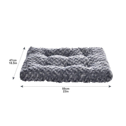 Amazon Basics Machine Washable Plush Dog Pet Bed Pad