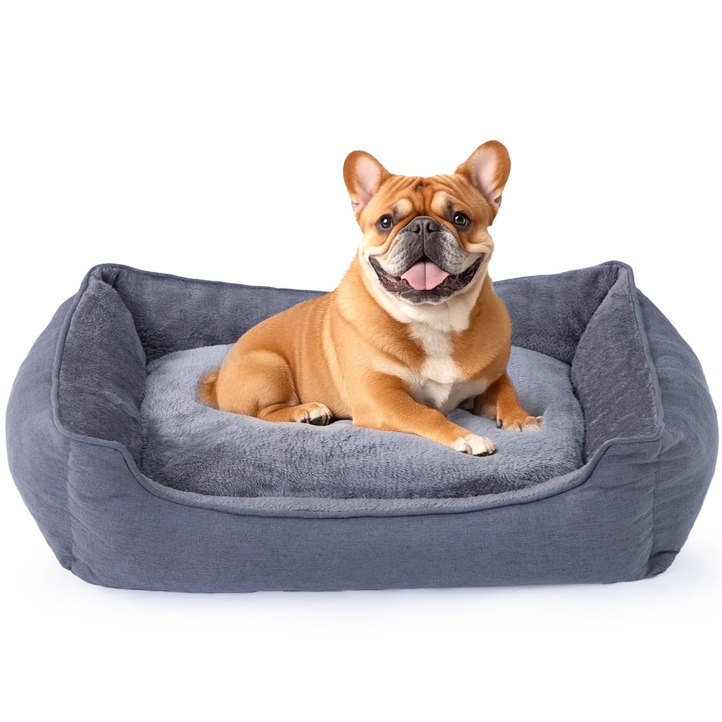 Makigued Medium Orthopedic Dog Bed with Memory Foam Waterproof Liner Dog Sofa Couch with Removable Washable Cover