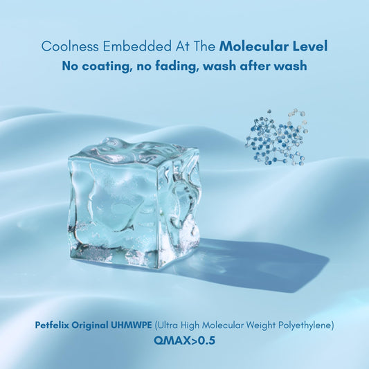 petfelix Cooling Mat - Supramolecular Cooling, Ultra Breathable, Machine Washable for Dogs & Cats