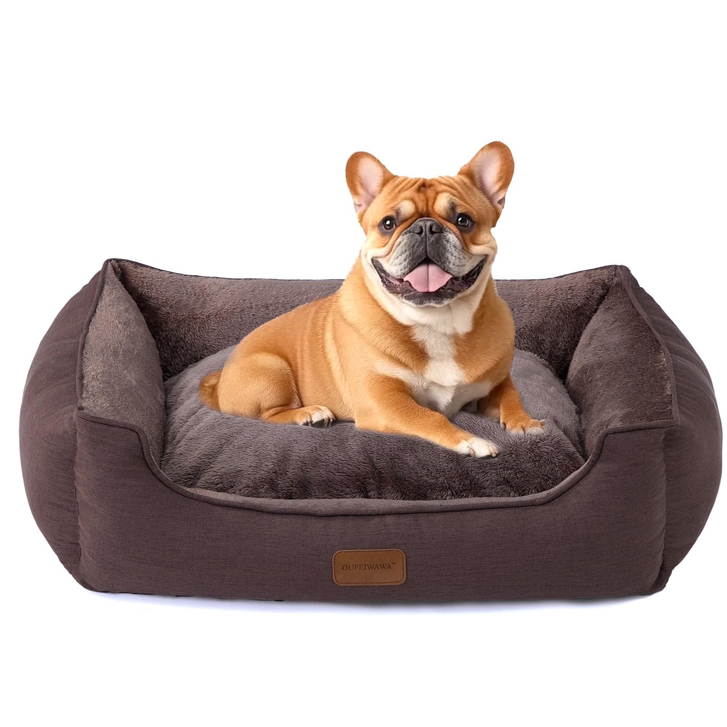 Makigued Medium Orthopedic Dog Bed with Memory Foam Waterproof Liner Dog Sofa Couch with Removable Washable Cover