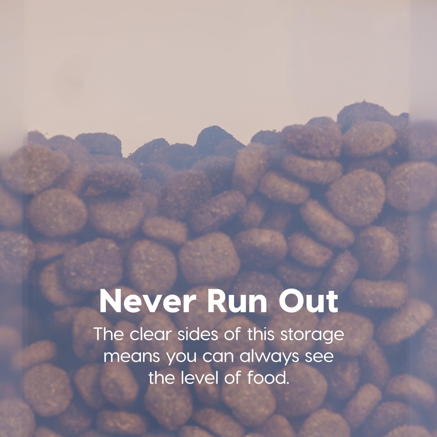 IRIS USA WeatherPro Airtight Pet Food Storage Container with Attachable Casters, For Dog Cat Bird and Other Pet Food Storage Bin