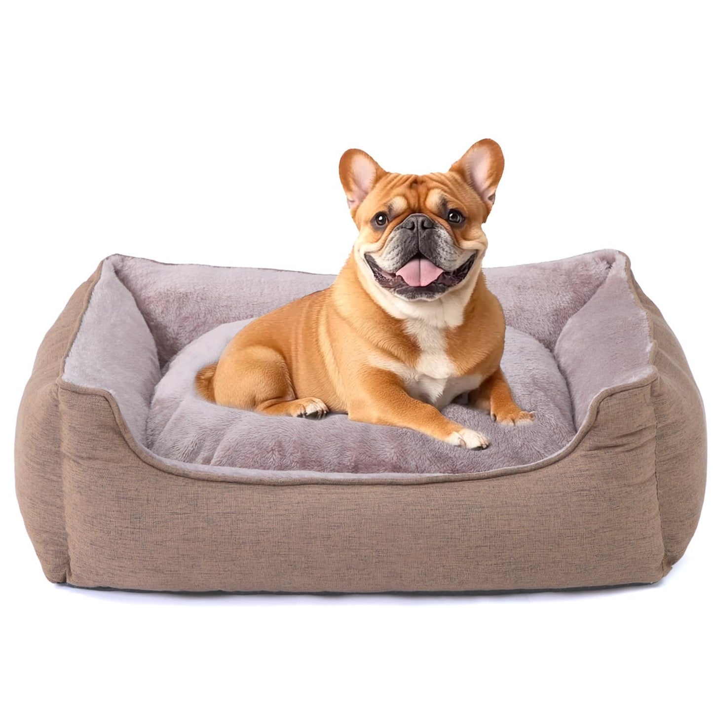 Makigued Medium Orthopedic Dog Bed with Memory Foam Waterproof Liner Dog Sofa Couch with Removable Washable Cover