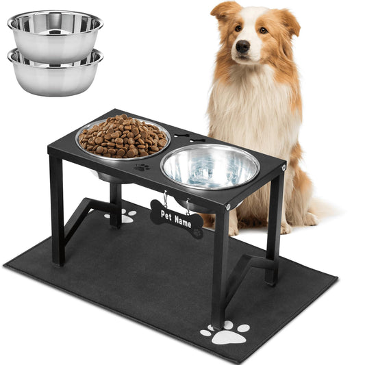 Metal Elevated Dog Bowls