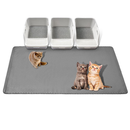 GRELY Cat Litter Mat Litter Trapping Mat