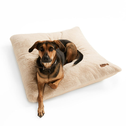 UnHide Floof Pet Pillow - Extra Soft Dog Bed Pillow- Removable Faux Fur Cover - Machine Washable - Helps Ease Pet Anxiety & Provides The Perfect Sleep
