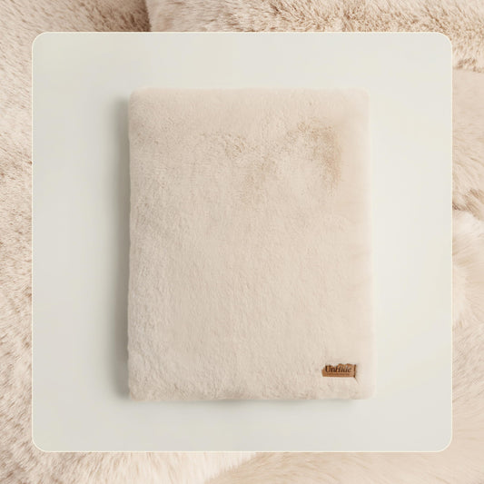 UnHide Floof Pet Pillow - Extra Soft Dog Bed Pillow- Removable Faux Fur Cover - Machine Washable - Helps Ease Pet Anxiety & Provides The Perfect Sleep