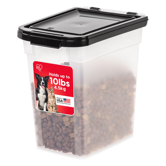 IRIS USA Airtight Pet Food Storage Container with Wheels