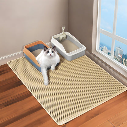 GRELY Cat Litter Mat Litter Trapping Mat