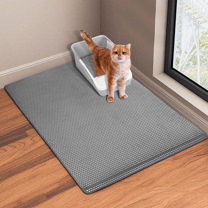 GRELY Cat Litter Mat Litter Trapping Mat